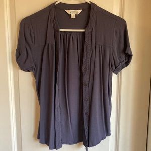 Size small button down top